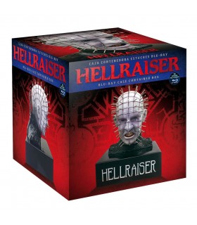Busto Pinhead Hellraiser Caja Capacidad 4 Estuches Blu-Rays