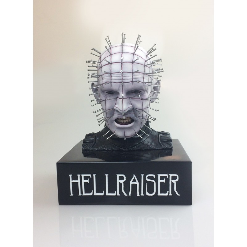 Busto Pinhead Hellraiser Caja Capacidad 4 Estuches Blu-Rays