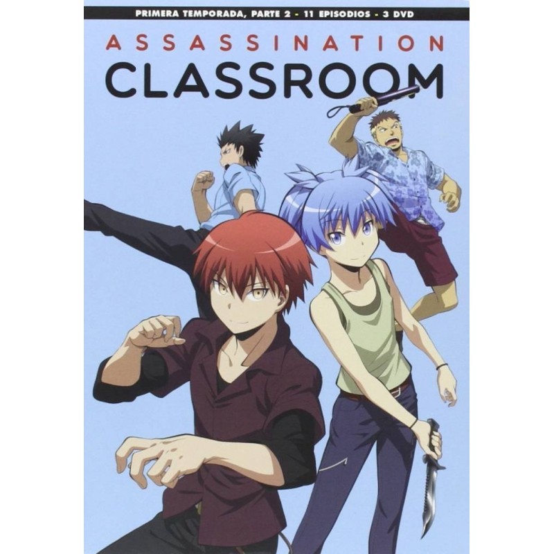 Assassination Classroom - Temporada 1, Parte 2 (Ep. 12 a 22) [DVD]