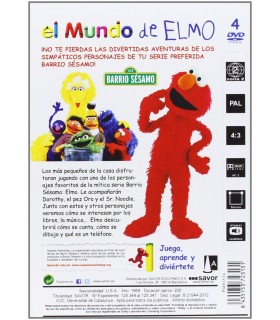 BARRIO SESAMO: EL MUNDO DE ELMO (DVD)