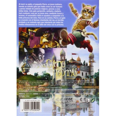 EL GATO CON BOTAS (DVD)