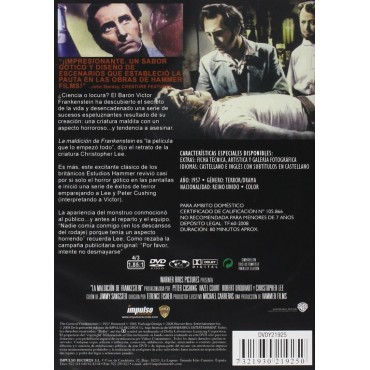 The Curse Of Frankenstein [DVD]