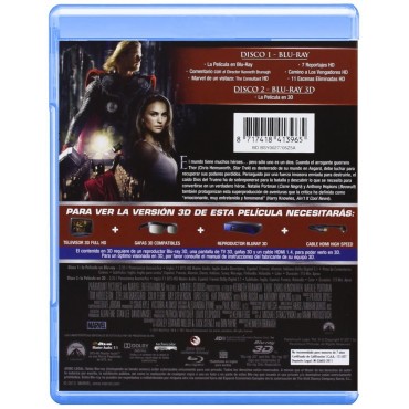 Thor [Blu-ray] (3D + 2D) [Blu-ray]