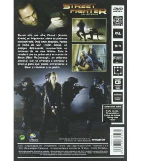 Street Fighter: The Legend Of Chun-Li [DVD]