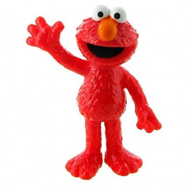 Figura Elmo Barrio Sésamo 7 cms 