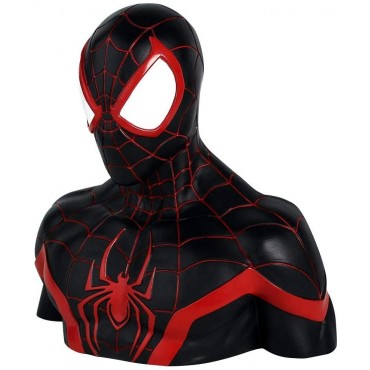 Hucha Busto Miles Morales Spider-Man 25 cms 