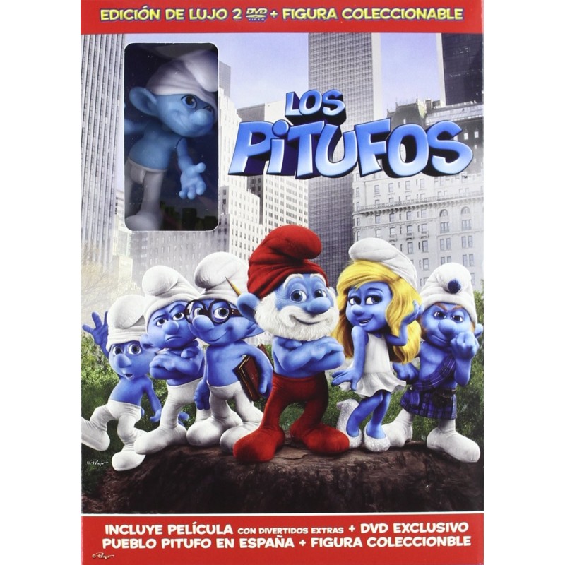 Pack Los Pitufos 3D + Muñeco (Edición especial) [DVD]