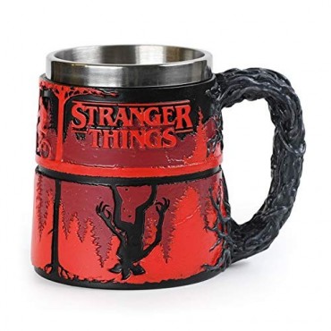 Taza Stranger Things Esculpida Jarra 350 mls