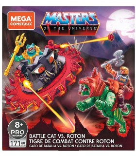 Kit de Construcción Battle Cat Vs Roton Masters del Universo