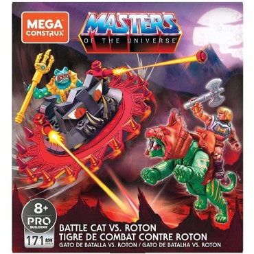 Kit de Construcción Battle Cat Vs Roton Masters del Universo