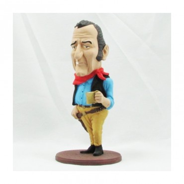 Figura John Wayne Artesanal 20 cms