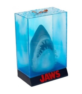 Figura Tiburón Cartel Póster 3D Diorama 28 cms