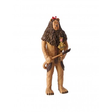 Figura León Cobarde Cowardly Lion El Mago de Oz The Wizard of Oz Bendyfigs Flexible 17 cms