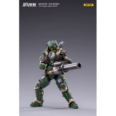 Figura Ghost 1st Steel Legion Articulada 10,5 cms