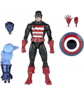 Figura U.S. Agent Marvel Legends con Build-A-Figure Articulada 15 cms