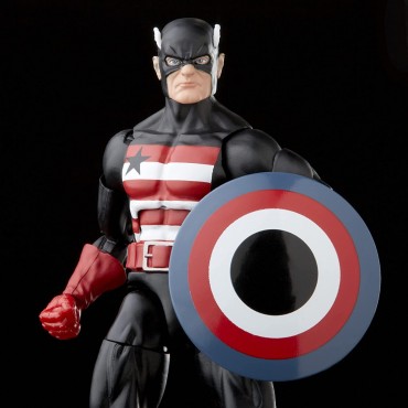 Figura U.S. Agent Marvel Legends con Build-A-Figure Articulada 15 cms 