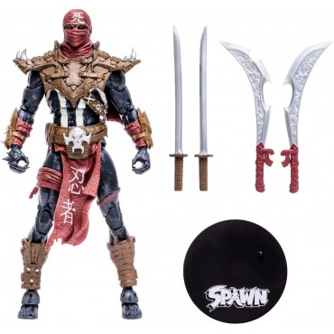 Figura Ninja Spawn Articulada 18 cms