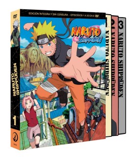 Naruto Shippuden Box 1 DVD [DVD]