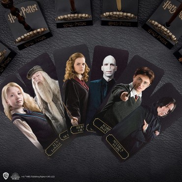 Varita Bolígrafo Lord Voldemort Stand y Marcapáginas Harry Potter