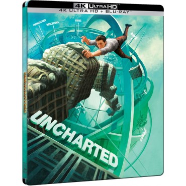 Uncharted (4K UHD + Blu-ray) (Ed. especial metálica) [Blu-ray]