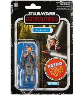 Figura Ahsoka Tano The Mandalorian Star Wars Retro Collection Articulada 10 cms