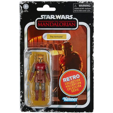 Figura The Armorer The Mandalorian Star Wars Retro Collection  Articulada 10 cms