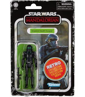 Figura Imperial Death Trooper The Mandalorian Star Wars Retro Collection Articulada 10 cms