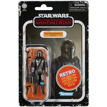 Figura The Mandalorian Armadura de Beskar The Mandalorian Star Wars Retro Collection Flexible 10 cms