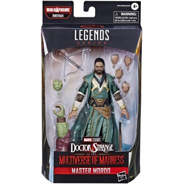 Figura Master Mordo Doctor Strange in the Multiverse of Madness con Build-A-Figure Marvel Legends Articulada 16 cms