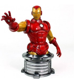 Figura Iron Man Invencible Busto Marvel 17 cms 