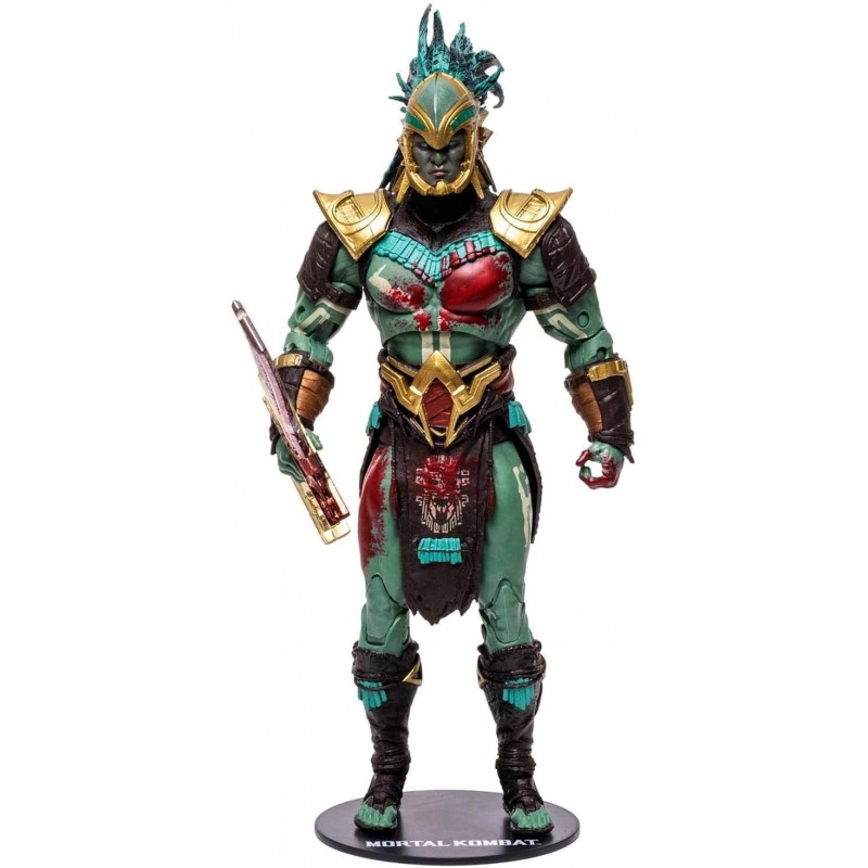 Figura Kotal Kahn Bloody Mortal Kombat 11 Articulada 18 cms