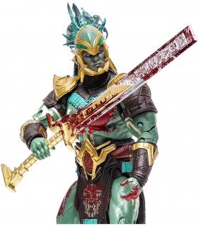 Figura Kotal Kahn Bloody Mortal Kombat 11 Articulada 18 cms