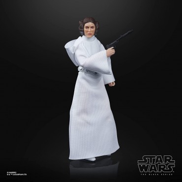 Figura Articulada Princesa Leia Organa the Black Series 50 Aniversario Star Wars 13,5 cms