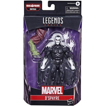 Figura D'Spayre con Build-A-Figure Marvel Legends Series Articulada 15 cms 