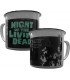Taza La Noche de los Muertos Vivientes (Night of the Living Dead) Metálica 300 mls