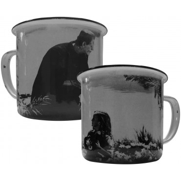 Taza Frankenstein Metálica 300 mls