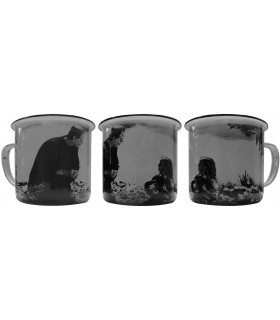 Taza Frankenstein Metálica 300 mls