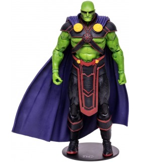 Figura Martian Manhunter DC Rebirth DC con Tarjeta Colecionable 18 cms