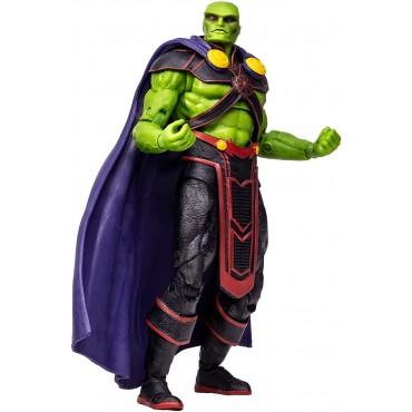 Figura Martian Manhunter DC Rebirth DC con Tarjeta Colecionable 18 cms