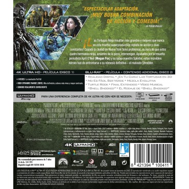 Ninja Turtles (UHD + BD) - BD [Blu-ray]