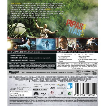 XXX - Reactivated (UHD + BD) - BD [Blu-ray]