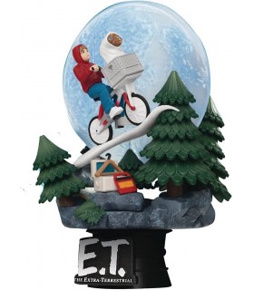 Diorama E.T. El Extraterrestre D Stage Iconic Movie Scene 15 cms