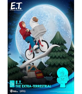 Diorama E.T. El Extraterrestre D Stage Iconic Movie Scene 15 cms