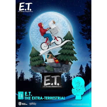 Diorama E.T. El Extraterrestre D Stage Iconic Movie Scene 15 cms