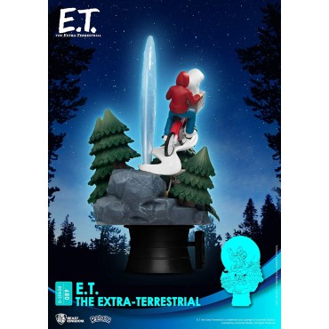 Diorama E.T. El Extraterrestre D Stage Iconic Movie Scene 15 cms