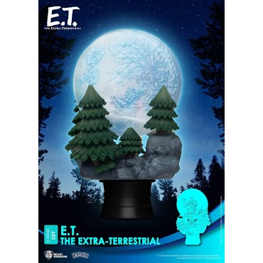 Diorama E.T. El Extraterrestre D Stage Iconic Movie Scene 15 cms