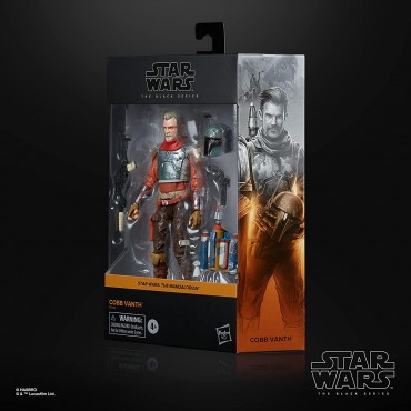 Figura Cobb Vanth Star Wars: The Mandalorian The Black Series Articulada 15 cms