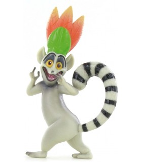 Figura Rey Julien Madagascar 8,5 cms