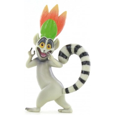 Figura Rey Julien Madagascar 8,5 cms