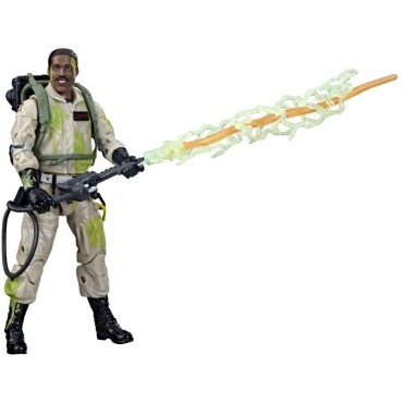 Figura Zeddemore Cazafantasmas Ghostbusters Brilla en la Oscuridad Plasma Series Articulada 15 cms